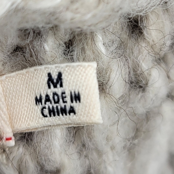 Silver Jeans Knit Style Sweater Wool Blend Cardigan Vest Size M - Picture 5 of 11